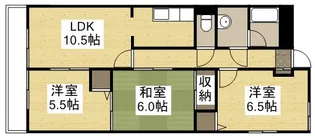 デューク白楽町 I【1階】の間取り