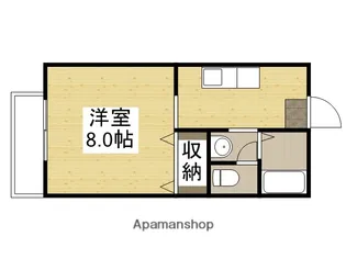 DNパレス C棟【106号室】の間取り