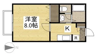 セジュールΑ【1階】の間取り