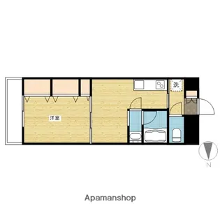 ルミエール松島【1階】の間取り