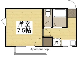 アドバンス中庄【1階】の間取り