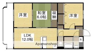 ユーミーオアゾ【2階】の間取り