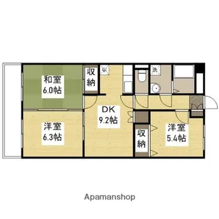 ファミーユ【2階】の間取り