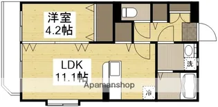 クレールコート【2階】の間取り
