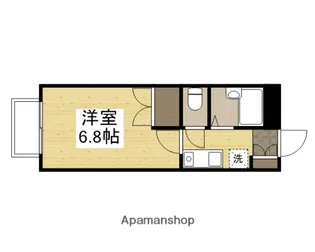 ニューシティアベニューA【2階】の間取り