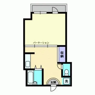 敷島ビル【8階】の間取り