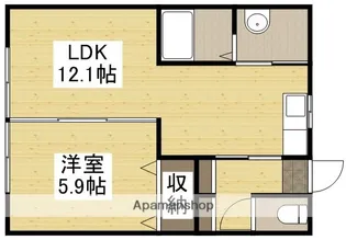 グランセフィラ B棟【1階】の間取り
