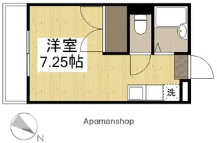 中庄ルミエール【1階】の間取り