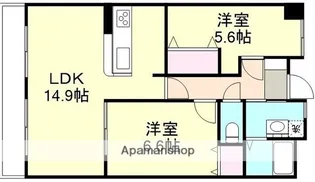 ベルアージュ【2階】の間取り