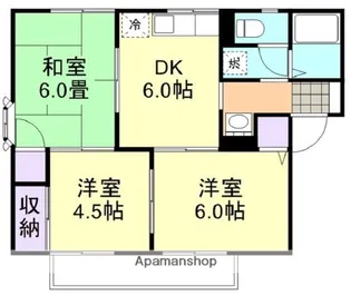 ラベンダーヒルズA棟【1階】の間取り