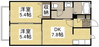 ビエントス【2階】の間取り