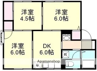 ラベンダーヒルズB棟【1階】の間取り