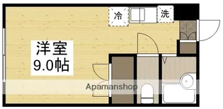 オリヴィエMARUTOMI B【105号室】の間取り