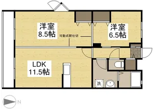 ルミナス【2階】の間取り