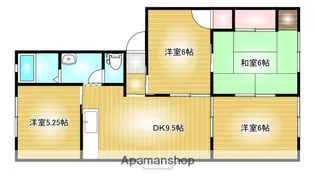 K’Sハウス B【1階】の間取り