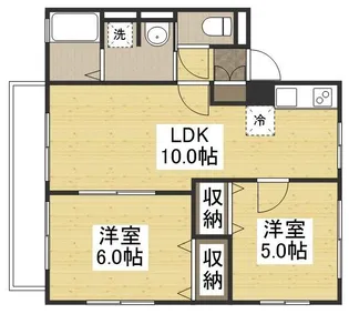 グランドメゾン【2階】の間取り