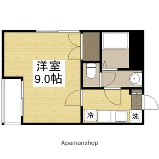 ロイヤルパレス西田【2階】の間取り