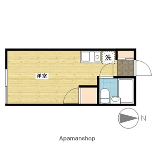 コーポ光【2階】の間取り
