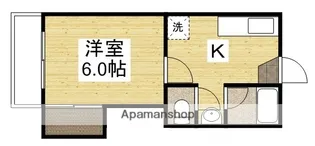 コーポセレッソ Ⅱ【2階】の間取り