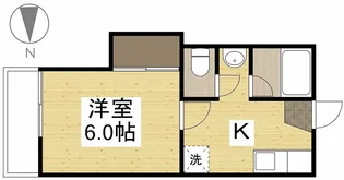 コーポセレッソ Ⅱ【1階】の間取り