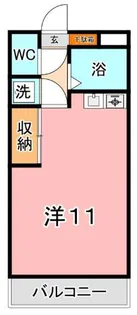 岡山県倉敷市笹沖【アパート】の間取り