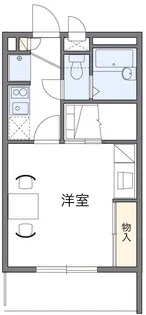 レオパレス花【1階】の間取り