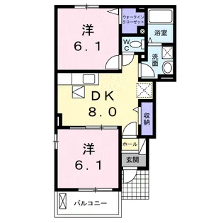 カンタービレ【1階】の間取り