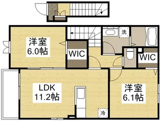 カンタービレ【2階】の間取り