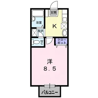 アーバンライフ小野【2階】の間取り