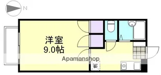 サン・コーポ水島A棟【101号室】の間取り