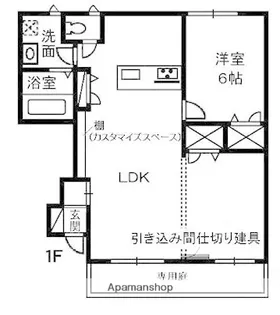 フェリス A【101号室】の間取り