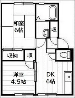 メゾンセンチュリー【1階】の間取り