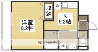 ビュー倉敷【2階】の間取り