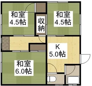 岡山県倉敷市白楽町【一戸建】の間取り