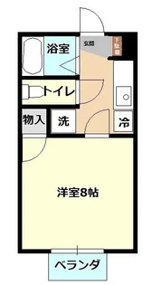 アルカディア総社【1階】の間取り