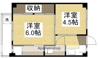 ソラーナ川辺Ⅱ【4階】の間取り