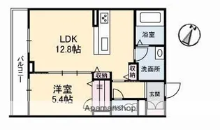 クラレッド マーレ【3階】の間取り