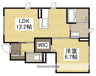 グラン・ノワ【1階】の間取り