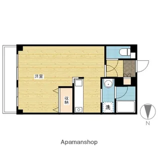 ジュメル倉敷【4階】の間取り