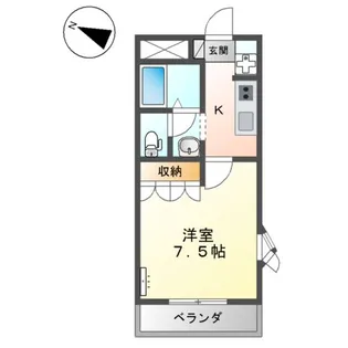 プロニティS【2階】の間取り