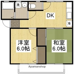 さくらコーポ【2階】の間取り
