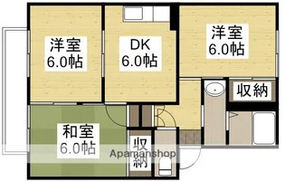 セジュール虫明【2階】の間取り