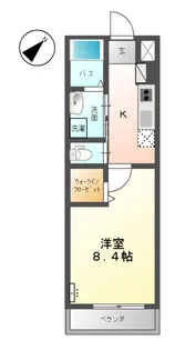ラピュタ【2階】の間取り