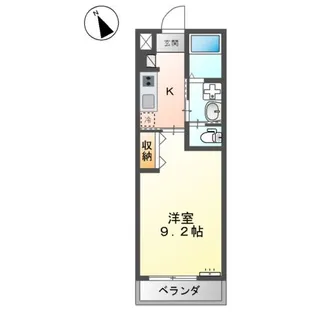 カレント【2階】の間取り
