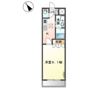 オリオン【1階】の間取り