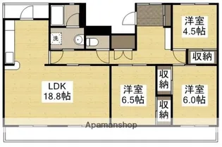 K’SB庄Ⅲ【301号室】の間取り