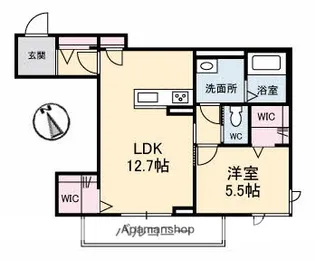 セレーノ【2階】の間取り