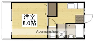 カレッジスクエア松島【2階】の間取り