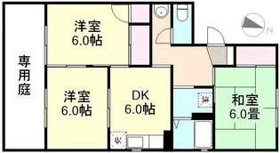 NEW QUEST B棟【1階】の間取り