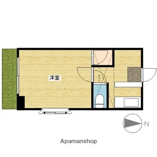 真壁第3レジデンス【101号室】の間取り